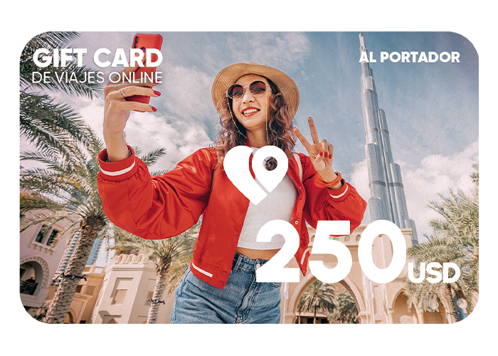 Gift Card de Viajes Online 250 USD