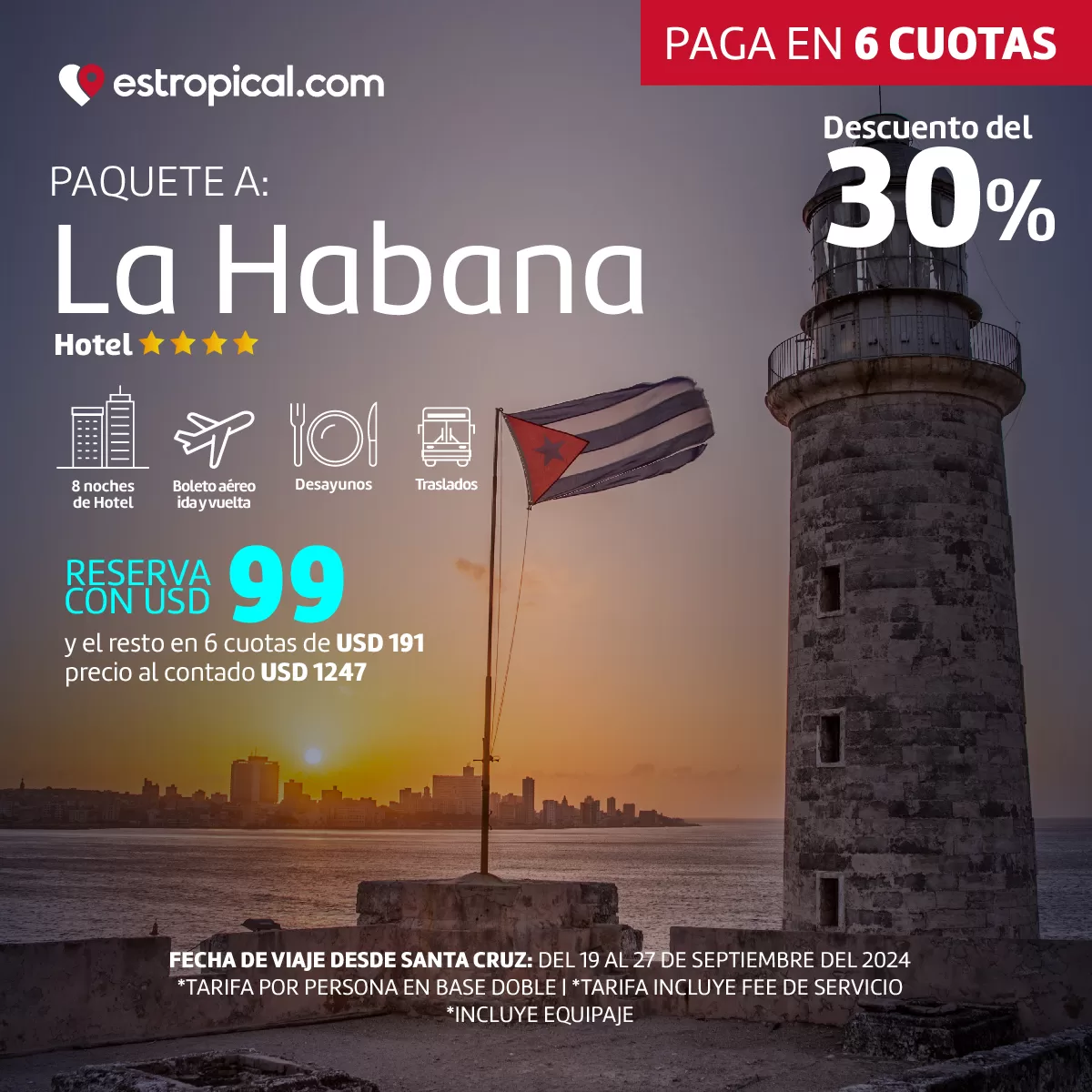 Paquete a La Habana