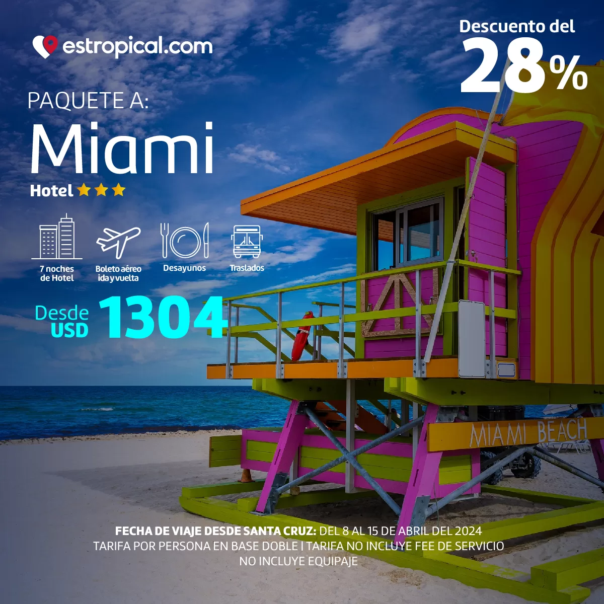 Paquete a Miami