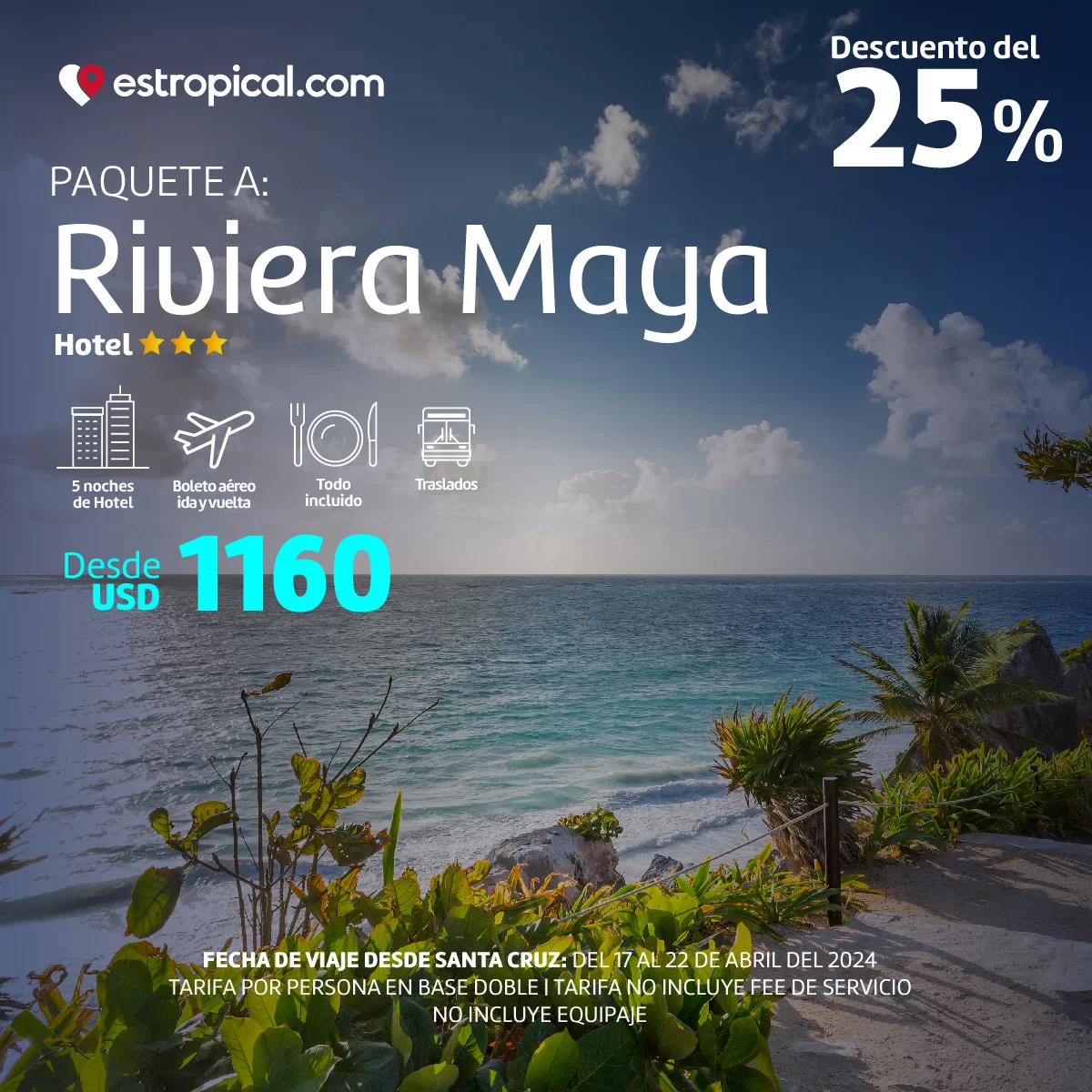 Paquete a Riviera Maya