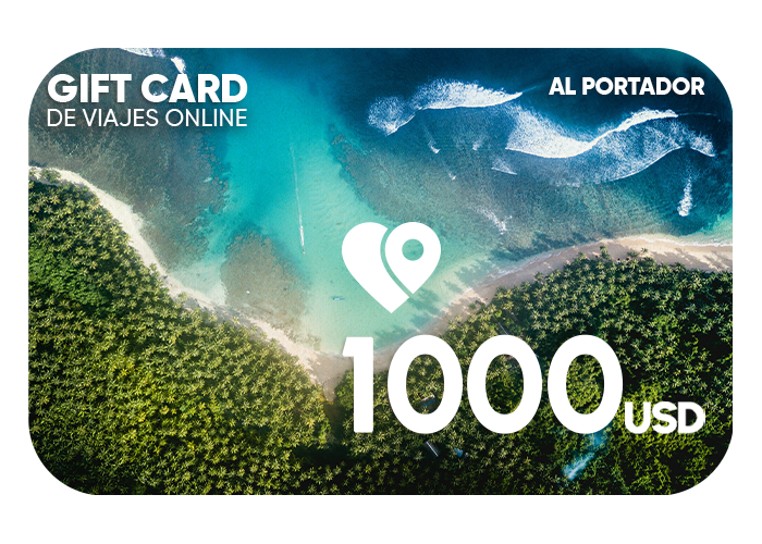 Gift Card de Viajes Online 1000usd