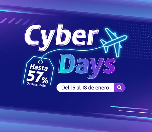 Cyber Days Paquetes, Vuelos y Hoteles Baratos